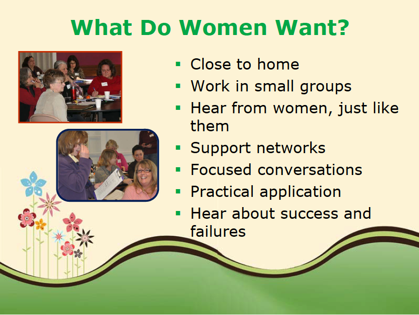 What Do Women Want slide